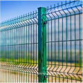 green or black 3D curved welded mesh fence